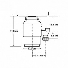 Измельчитель пищевых отходов InSinkErator 56-2