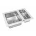 Мойка со стеклом ZorG GS 6750-2 white