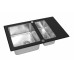 Мойка со стеклом ZorG GS 7850-2 black