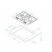Газовая варочная панель ZorG Technology BP9 FDW white