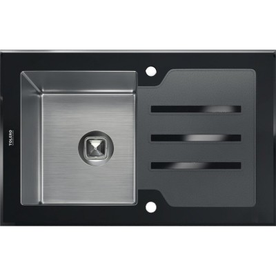 Мойка из нерж.стали TOLERO Glass TG-780 черный