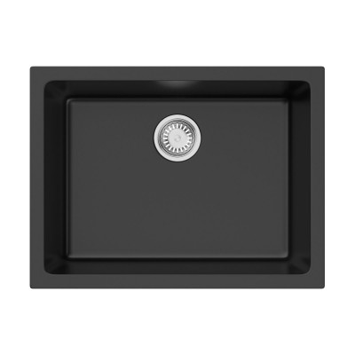 Кухонная мойка из керамики Omoikiri Okinoshima 61-U/I-BL Natceramic/черный