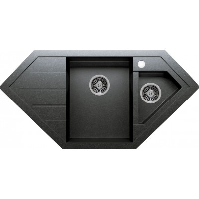 Мойка TOLERO R-114 черный №911