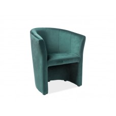 Кресло SIGNAL TM-1 VELVET Bluvel78, зеленый