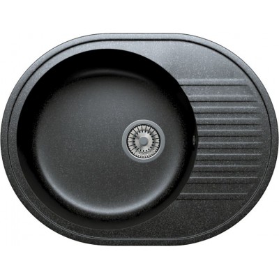 Мойка TOLERO R-122 черный №911