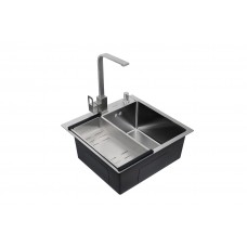 Кухонная мойка ZEPEIN D5048H (Satin)