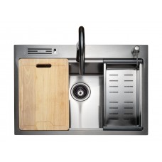 Кухонная мойка ZEPEIN D6550H (PVD) PROFESSIONAL