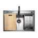 		Кухонная мойка ZEPEIN D6550H (PVD) PROFESSIONAL	
