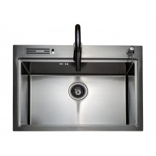 Кухонная мойка ZEPEIN D6550H (PVD) PROFESSIONAL