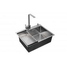 Кухонная мойка ZEPEIN D6048H (Satin)
